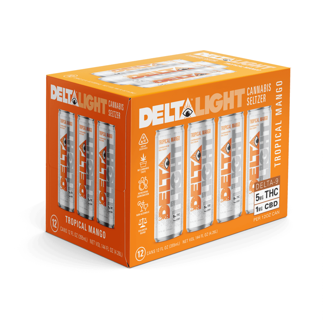 DELTA LIGHT - Tropical Mango Delta 9 Light THC Drink